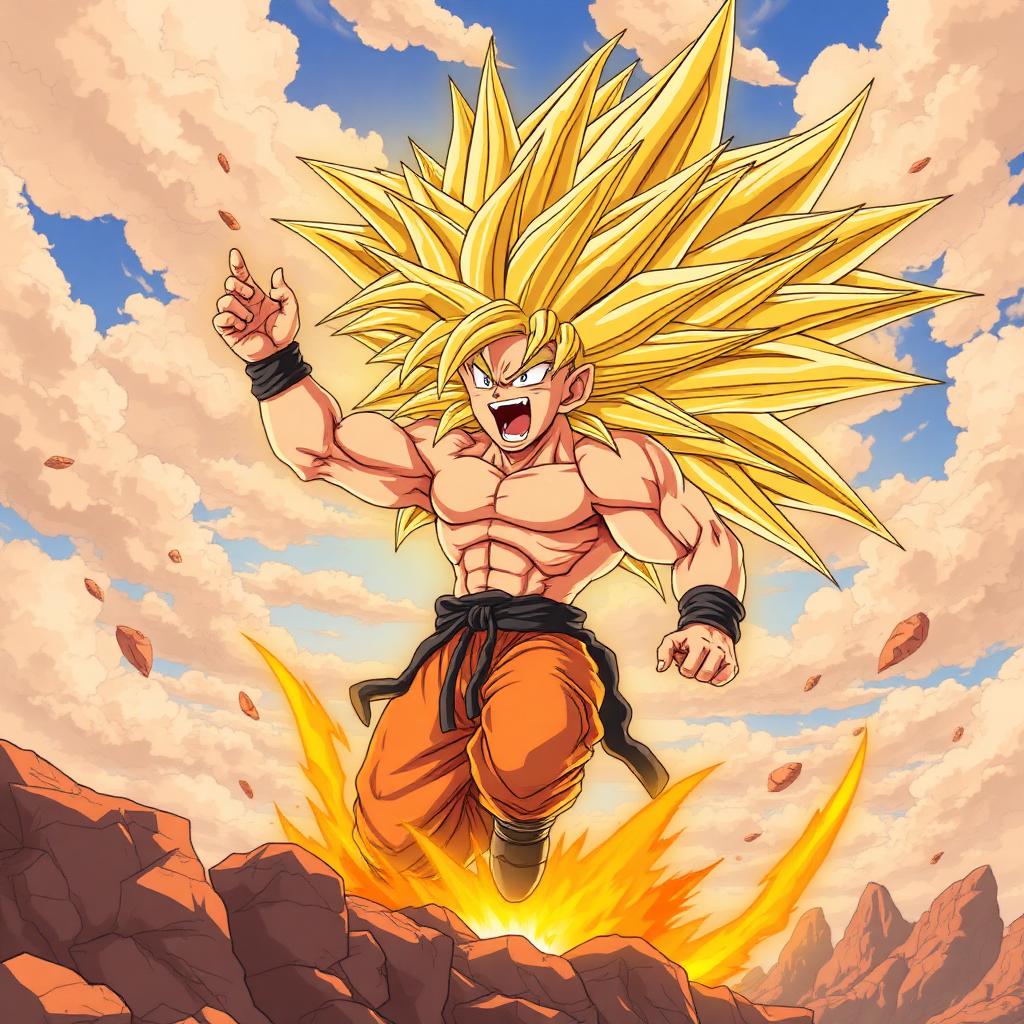 Mid power-up scream meme